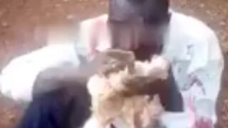 Man forced to eat a chicken raw after he was caught stealing it