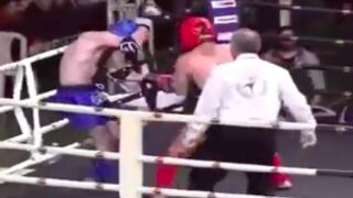 Referee knocked out by mistake and killed during a boxing match