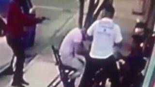 Man executed with shots to the back of the head whilst chilling with friends in Brazil