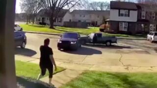 Shooting caught on surveillance video at condominium complex in Sterling Heights