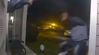 Burglar gets shot up during a home invasion gone wrong