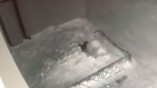 Russia 6 year old girl falls out of a sixth story window