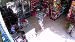 Store clerk gets stabbed repeatedly in the back and left for dead during robbery in Colombia