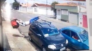 Pizza delivery man killed in motorcycle accident in Brazil