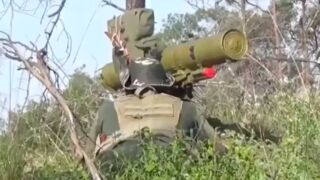 Men blown to smithereens by a camper operating a anti tank guided missile launcher [♻️]