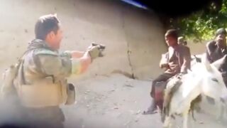 US Military bulling kids in Afghanistan