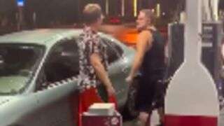 Guy starts a fight with someones grandad and ends up getting beat up