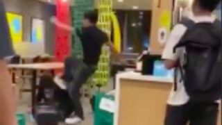 Man beats up a fast food employee in China for telling him to wear a mask