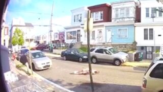 Ring camera captures man getting shot dead in Philly!