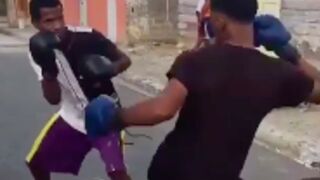 Guy gets killed after having a play boxing match with a friend!