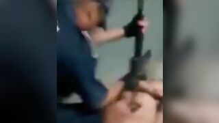 Man gets tortured inside a police station in Mexico for not talking!