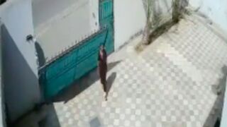 Women gets crushed to death by a falling gate!