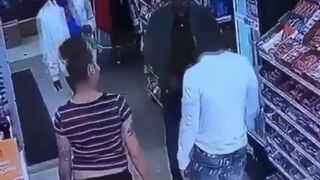 Guy gets beat up and knocked out for slapping a random girls ass ????