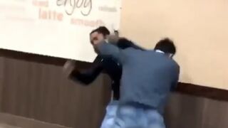 Man starts trouble with the wrong one and ends up getting beat up! ????‍♂️