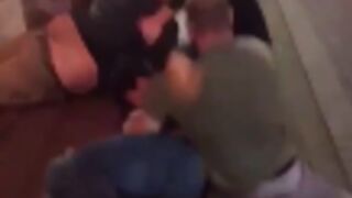 Disabled man beats up another guy because he sat on his lap while he was in his wheelchair!