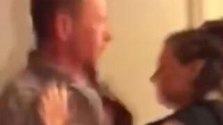 Man gets beat up by his girl and does nothing!