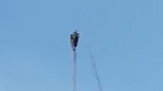 Antenna Dismantling Gone Wrong: Workers Cut The Wrong Pole Trying To Get The Job Done!