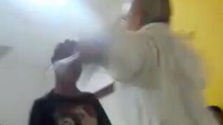 Patient gets slapped by his doctor for refusing to leave