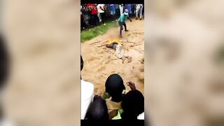 Nigeria- Man burned by angry mob