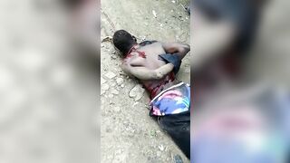 Video brutally killing people in Haiti