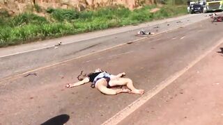 Two women riding motorcycles died after the accident