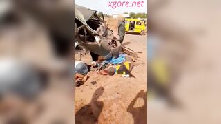 Horrible scene after horrific accident in nigeria