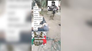 CJNG released a video cutting the throats of three men