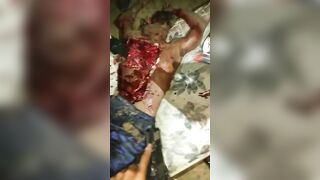 Brazilian drug gang butchers a rival member