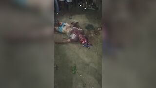 Video - Unidentified man killed by mob