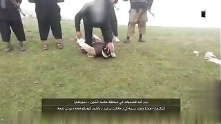 Video ISIS execution of hostages - beheading and shooting