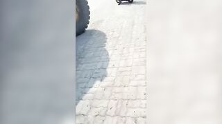 Video of the accident- Young man crushed in both legs by a tractor truck