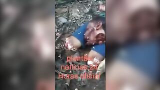 Gore video - A member of a drug cartel in Brazil has been dismembered