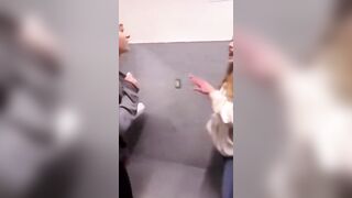 Girls Locker Room Best one Punch Female KO in a While (Over