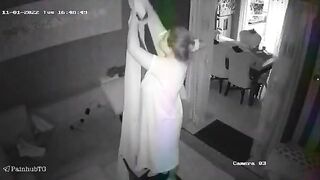 Lady hangs herself coming from a ceiling ventilator in india