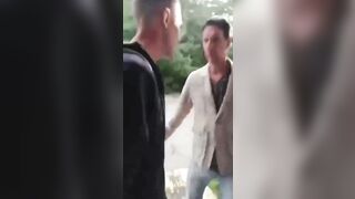 Brawl between two drunks