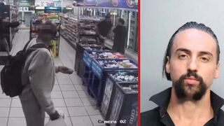 Triple shooting inside gas station leaves 2 workers dead [Full Video] - Miami, Florida