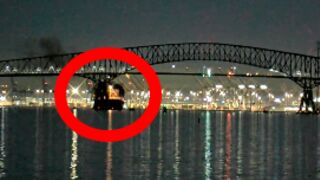 Bridge collapses after cargo vessel collision - Baltimore
