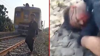 TikToker is hit by a train and killed while recording video - India