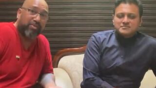 Politician is shot dead during Facebook live interview - Mumbai, India