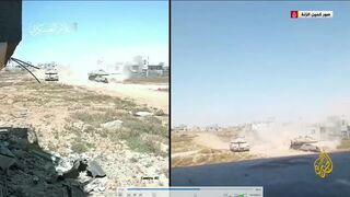 Hamas Ambush 3 Israeli Soldiers & 2 Tanks