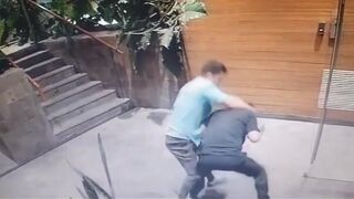 Security Guard Brutalized