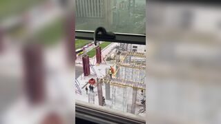 Fight at the Construction Site