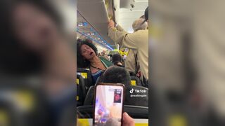 Cartoonish Woman Kicked Off Plane