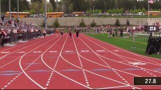 Male Sets New Record and Dominates Females in Girls 200m Varisty at Sherwood Need For Speed Classic