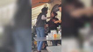 Immigrant Assaults Local Waitress In Italy