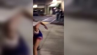 Cheerleader Kicking Ass(repost)