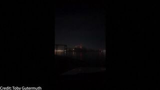 Cellphone video of ship striking Baltimore bridge