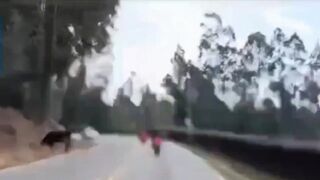 Losing Control On Colombian Highway