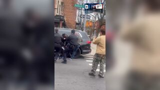 Dealer Caught On Stolen Car Pistol Whipped By NYPD Cop