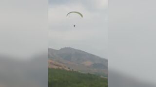 Paraglider Fail In Vietnam